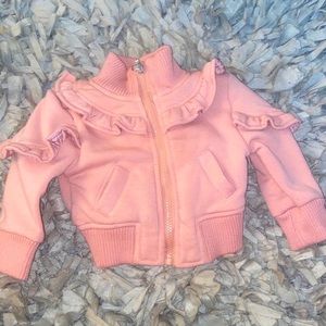 Baby ruffle jacket